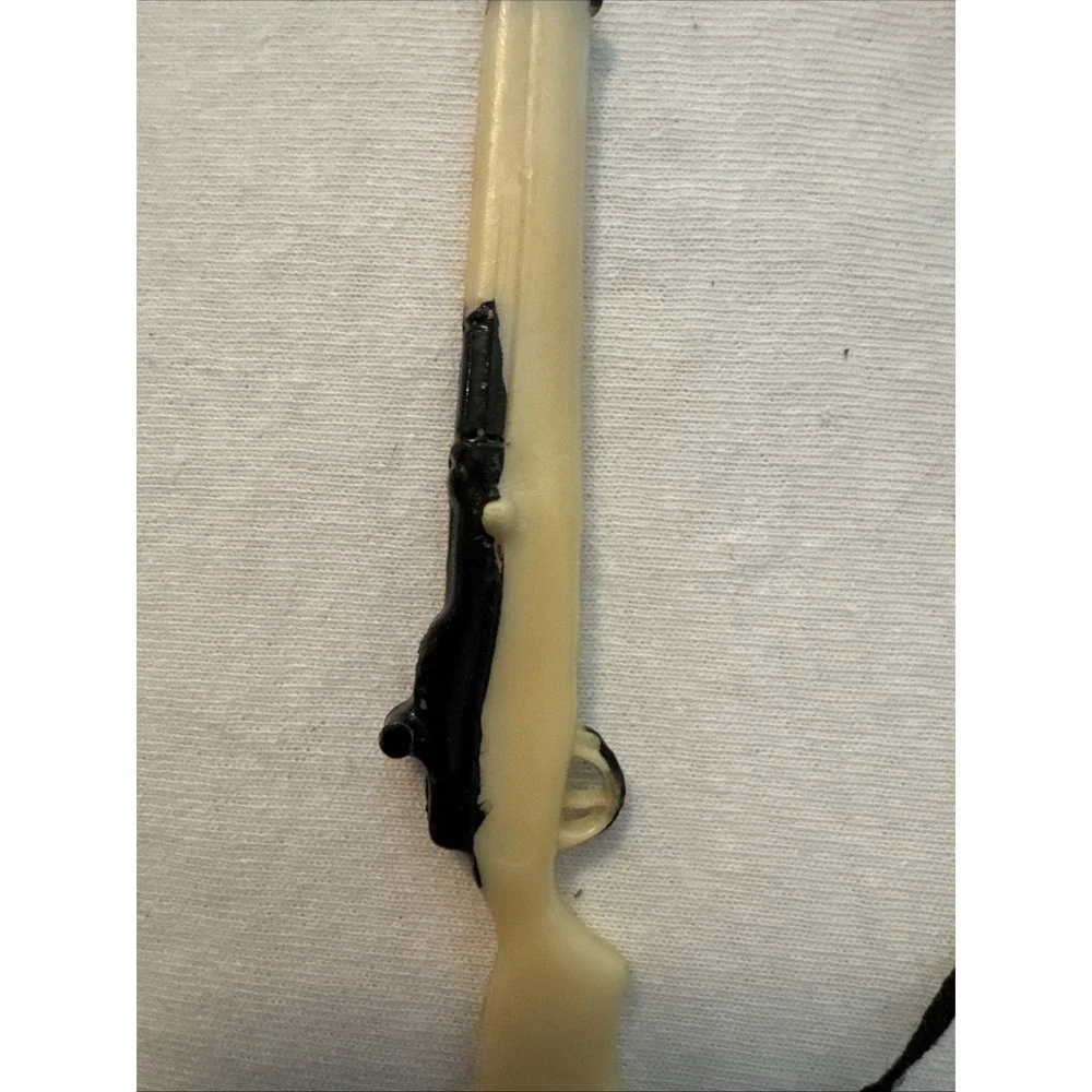 Vintage 60's Hasbro GI Joe White M1 Garand Rifle Complete W/ Strap Hong Kong